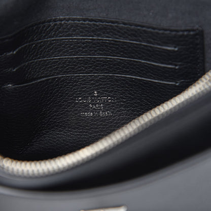 Louis Vuitton Soft Calfskin My Lockme Chain Pochette Black 8 of 9
