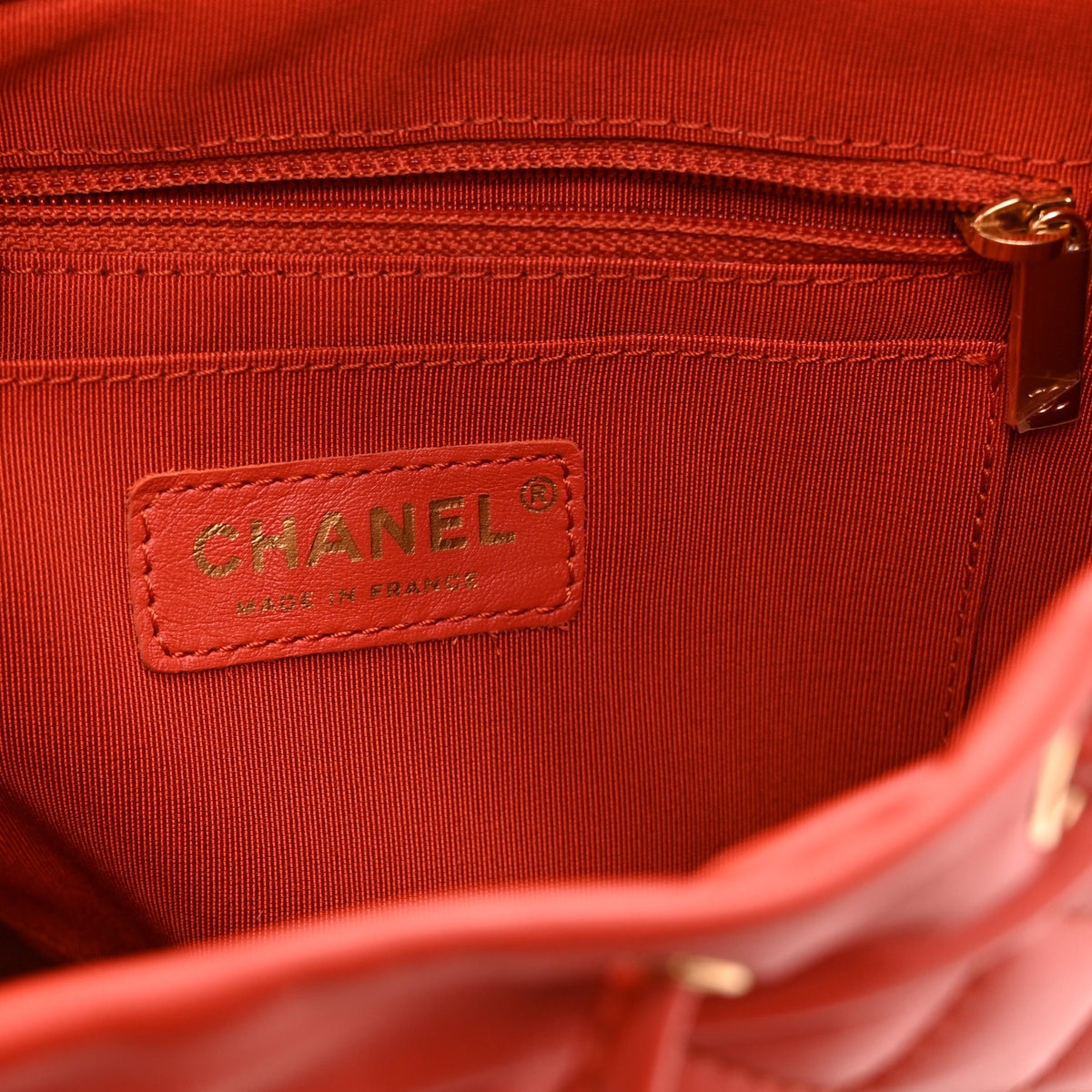 Chanel Lambskin Quilted Small Urban Spirit Backpack Red 6 of 10