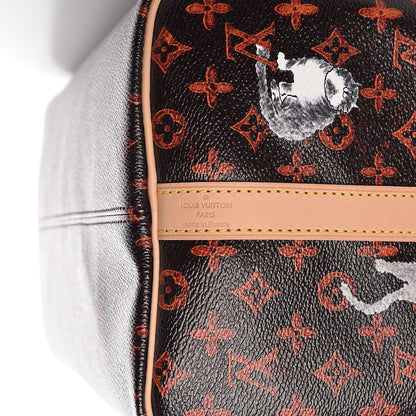 Louis Vuitton Catogram Speedy Bandouliere 30 Marron 7 of 10