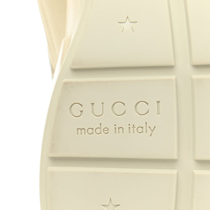 Gucci Calfskin Logo Womens Rhyton Sneakers 39 Ivory 6 of 10