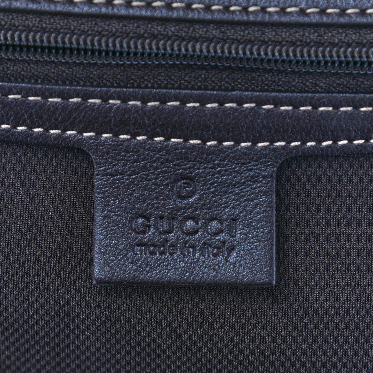 GG Plus Monogram Small Interlocking G Trolley Brown
