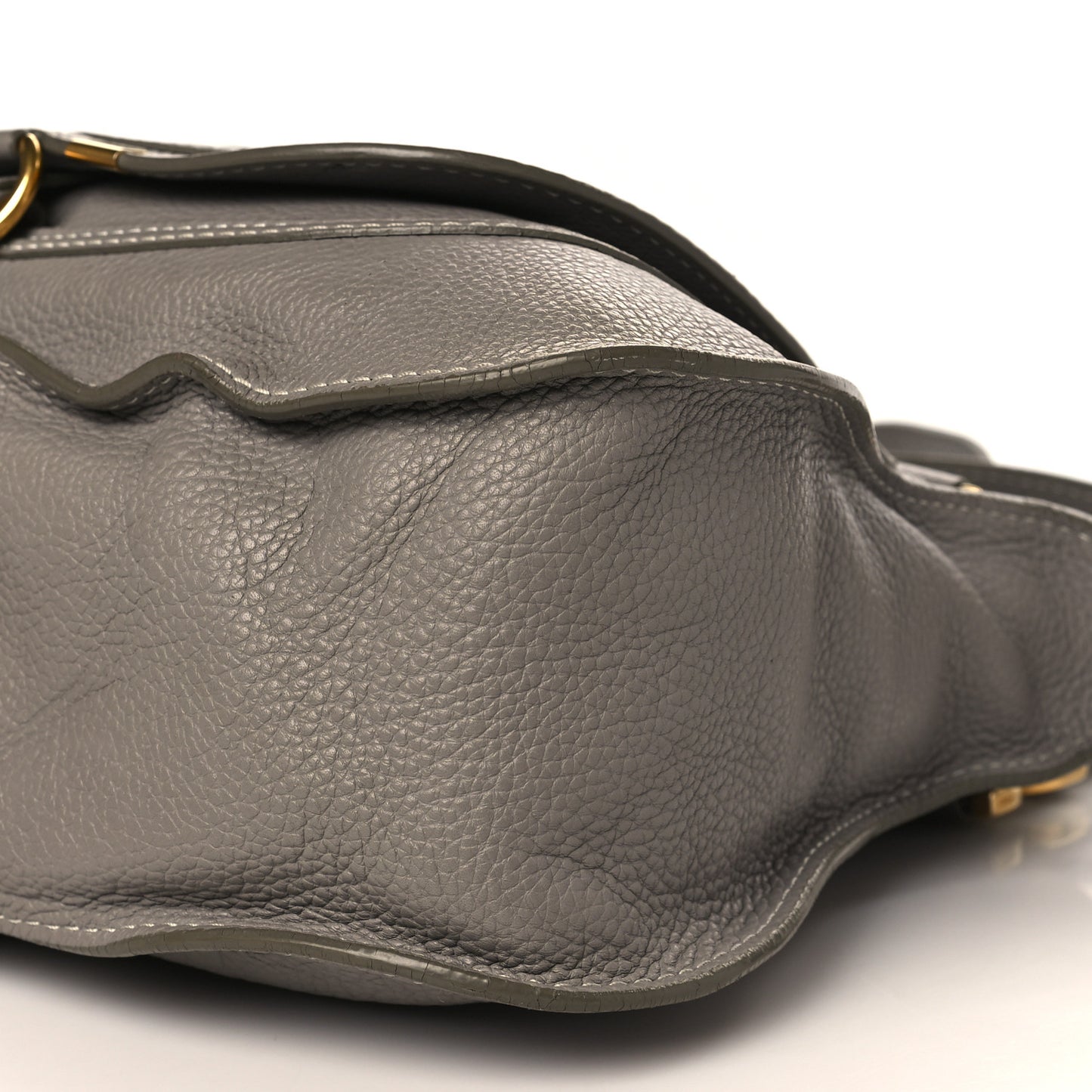 Calfskin Medium Marcie Satchel Cashmere Grey