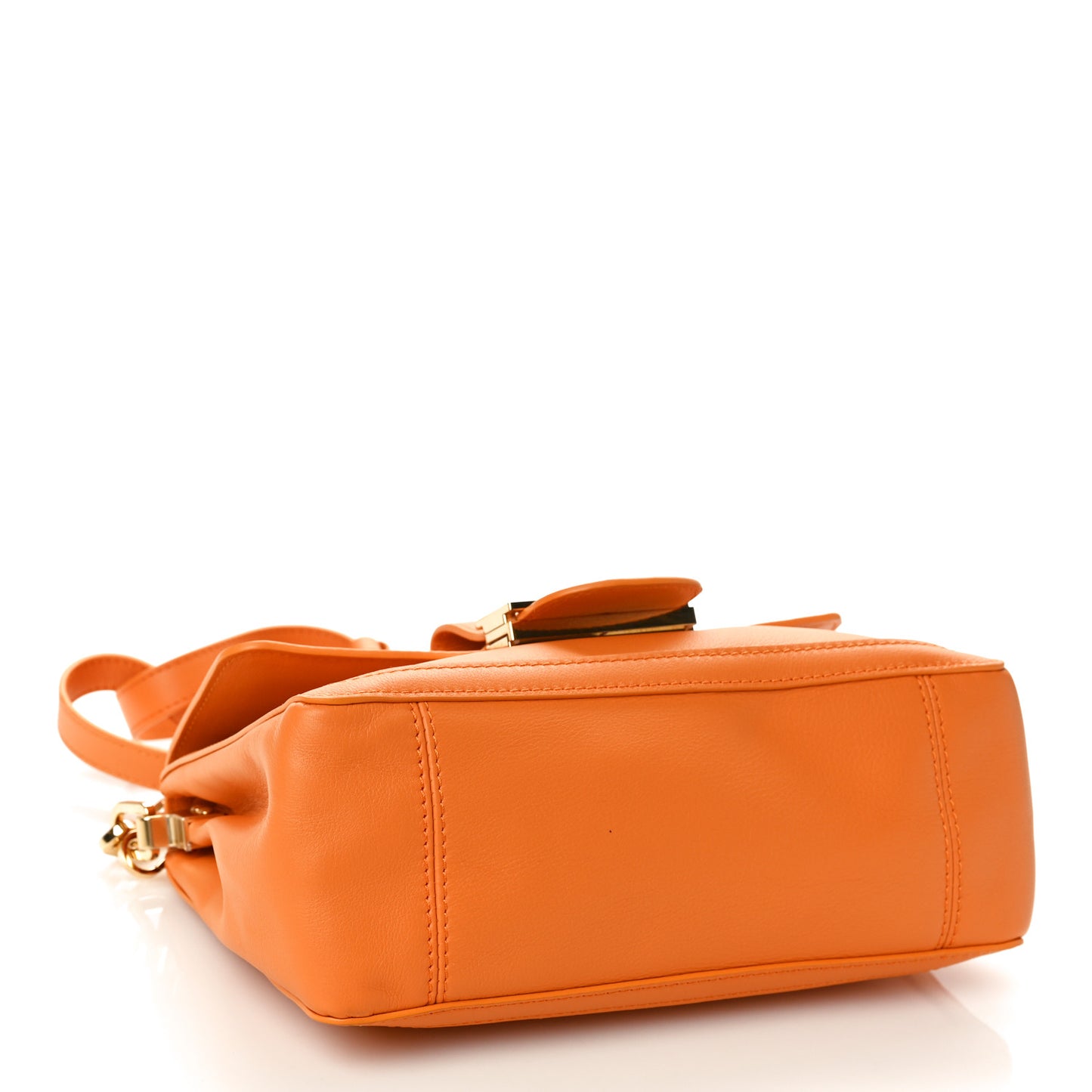 Smooth Calfskin Dauphine MM Orange