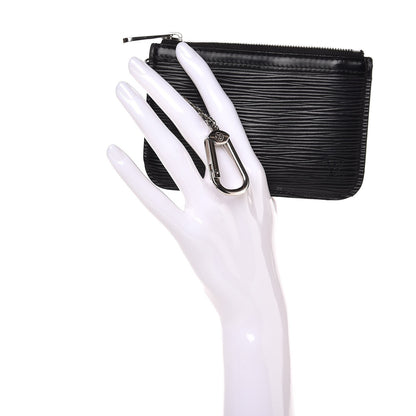 Louis Vuitton Epi Key Pouch Black 2 of 9