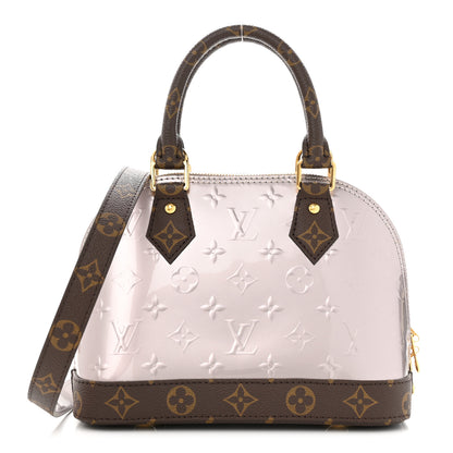 Louis Vuitton Vernis Monogram Alma BB Taupe Metallise 1 of 12