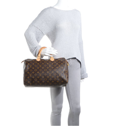 Louis Vuitton Monogram Speedy 35 2 of 9