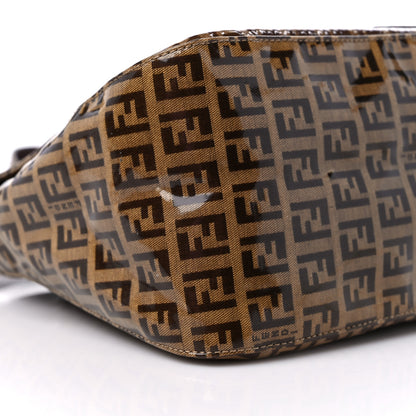 Fendi Vinyl Zucchino Mama Baguette Tobacco 7 of 8