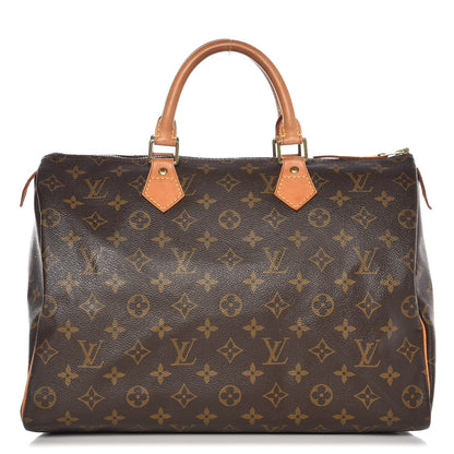 Louis Vuitton Monogram Speedy 35 1 of 14