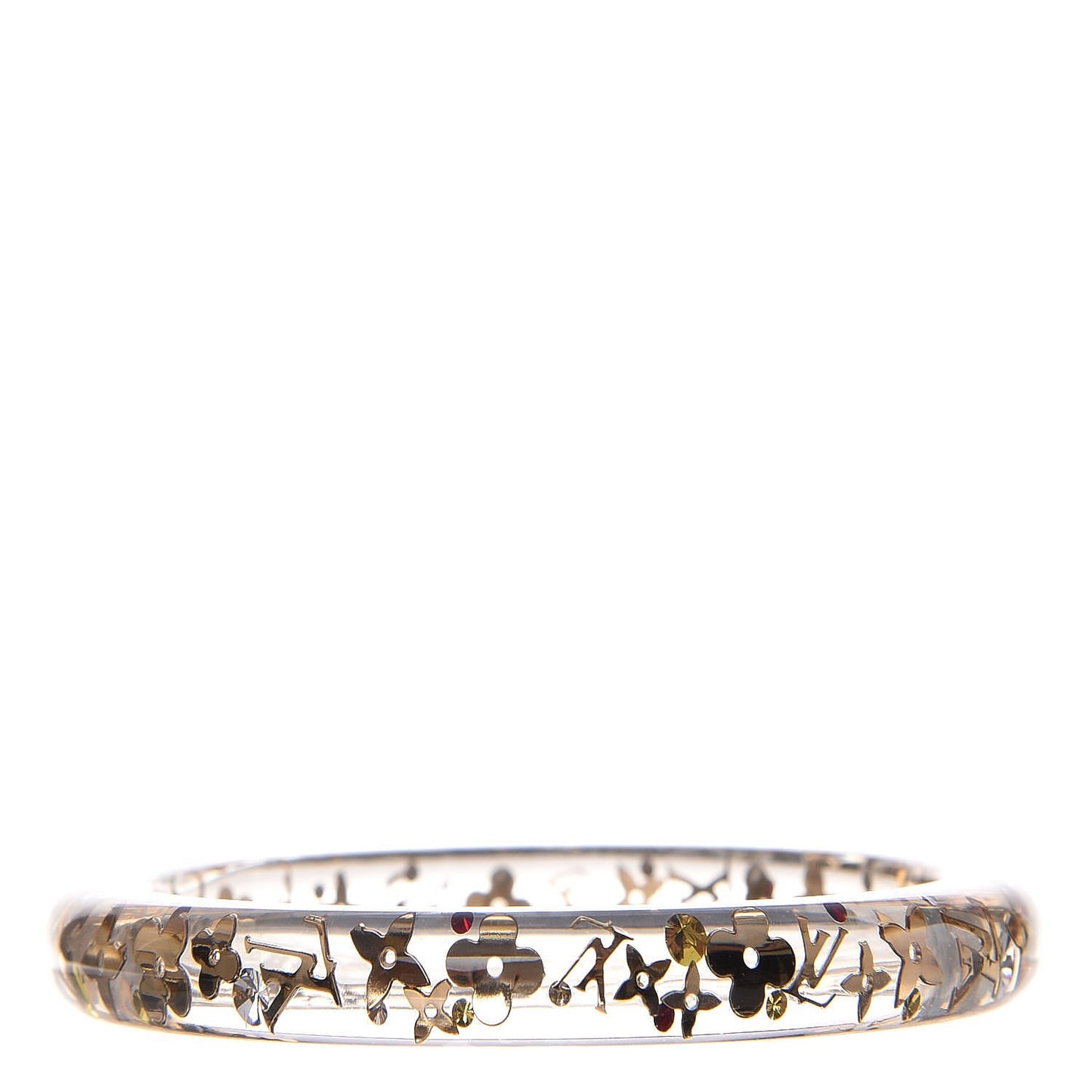 Resin Swarovski Medium Inclusion Bracelet PM Transparent