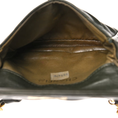 Chanel Lambskin Quilted Flap Waist Belt Bag Black 5 of 13