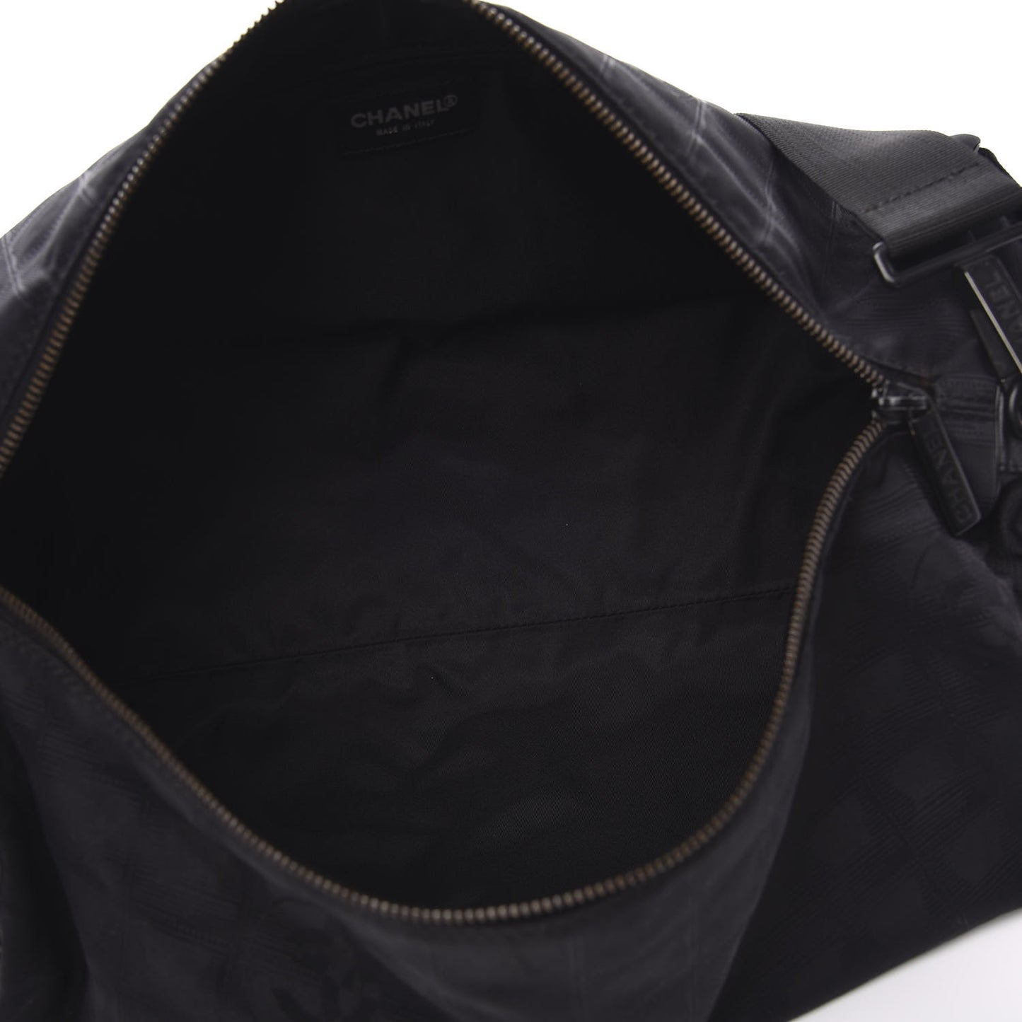 Nylon Travel Duffle Black