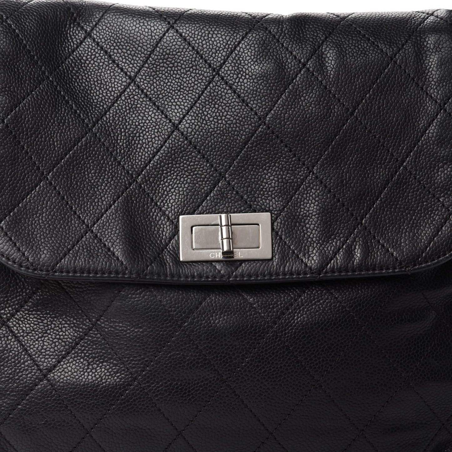 Caviar Stitched Pocket In The City Hobo Black