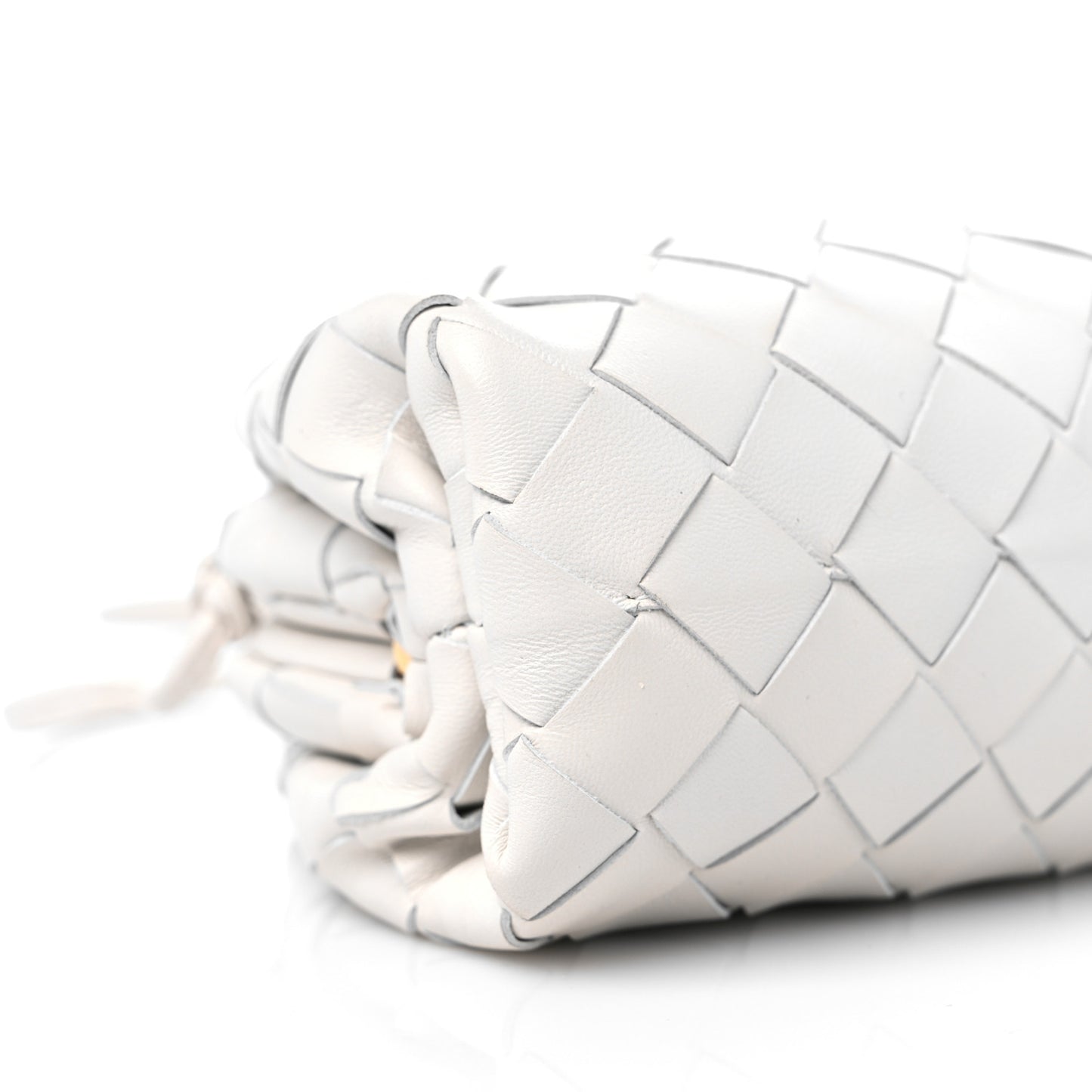 Nappa Intrecciato The Mini Pouch Chalk