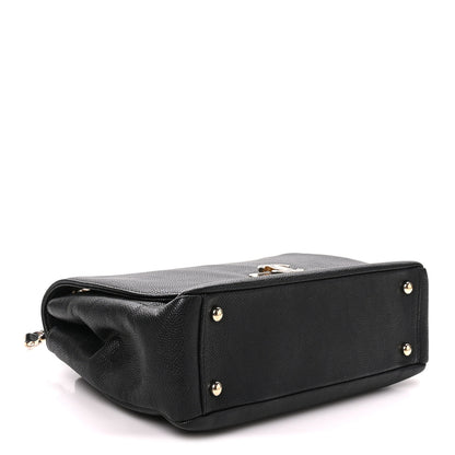 Chanel Caviar Quilted Medium Flap Black 4 of 10
