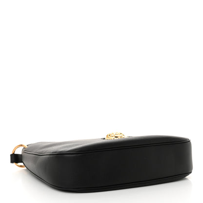 Versace Calfskin La Medusa Medium Hobo Black 4 of 9