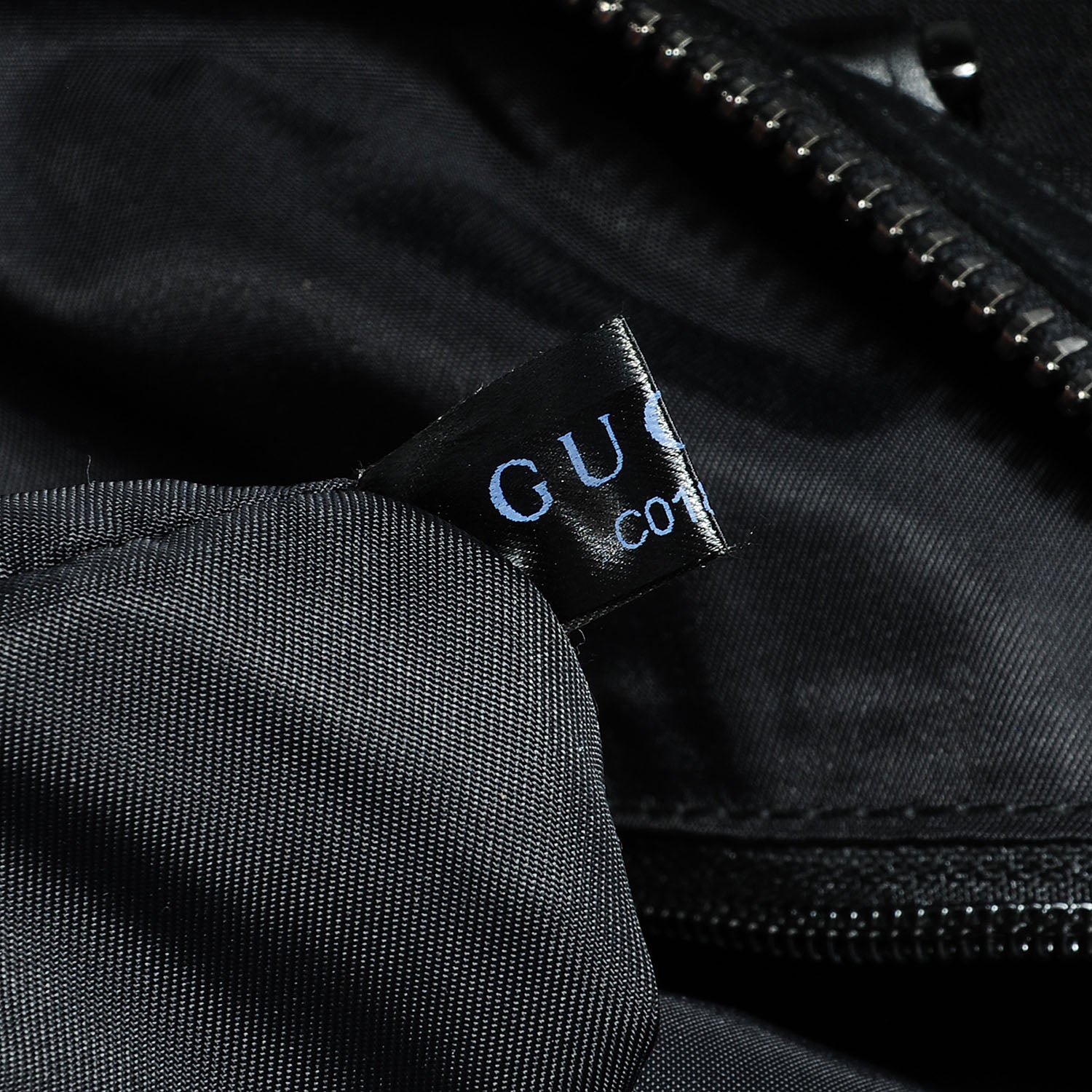 Gucci Guccissima Nylon Large Travel Tote Black 8 of 8