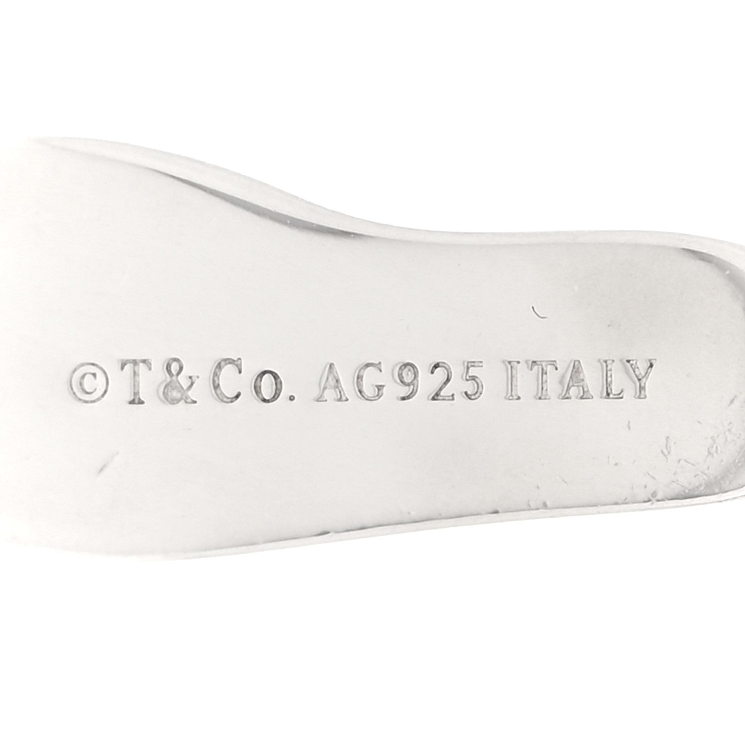 Tiffany Sterling Silver Enamel Flip Flop Charm Blue 3 of 3