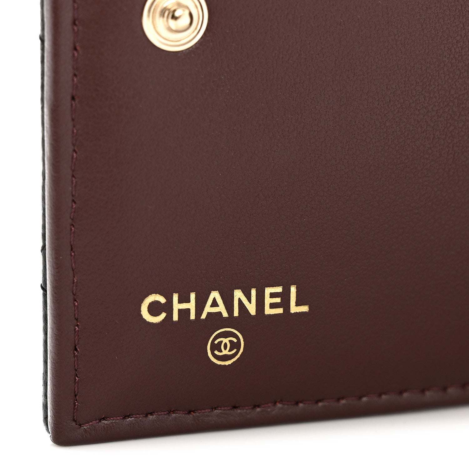 Chanel Caviar Quilted CC Zip Compact Wallet Black 6 of 8