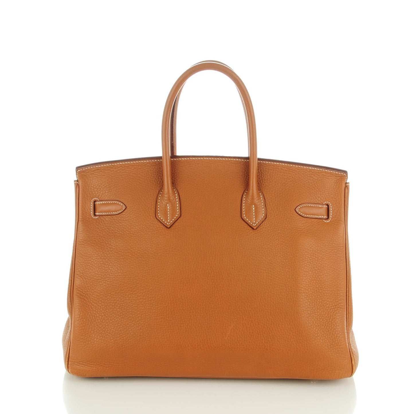 Taurillon Clemence Birkin 35 Gold