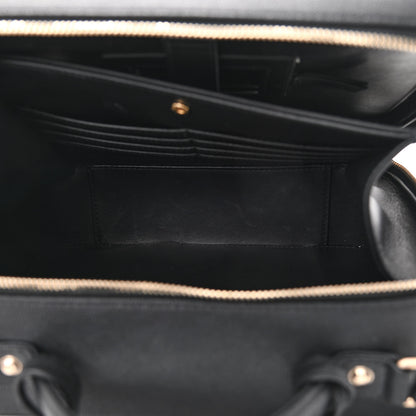 Chanel Caviar Quilted Medium CC Filigree Vanity Case Black 7 of 15