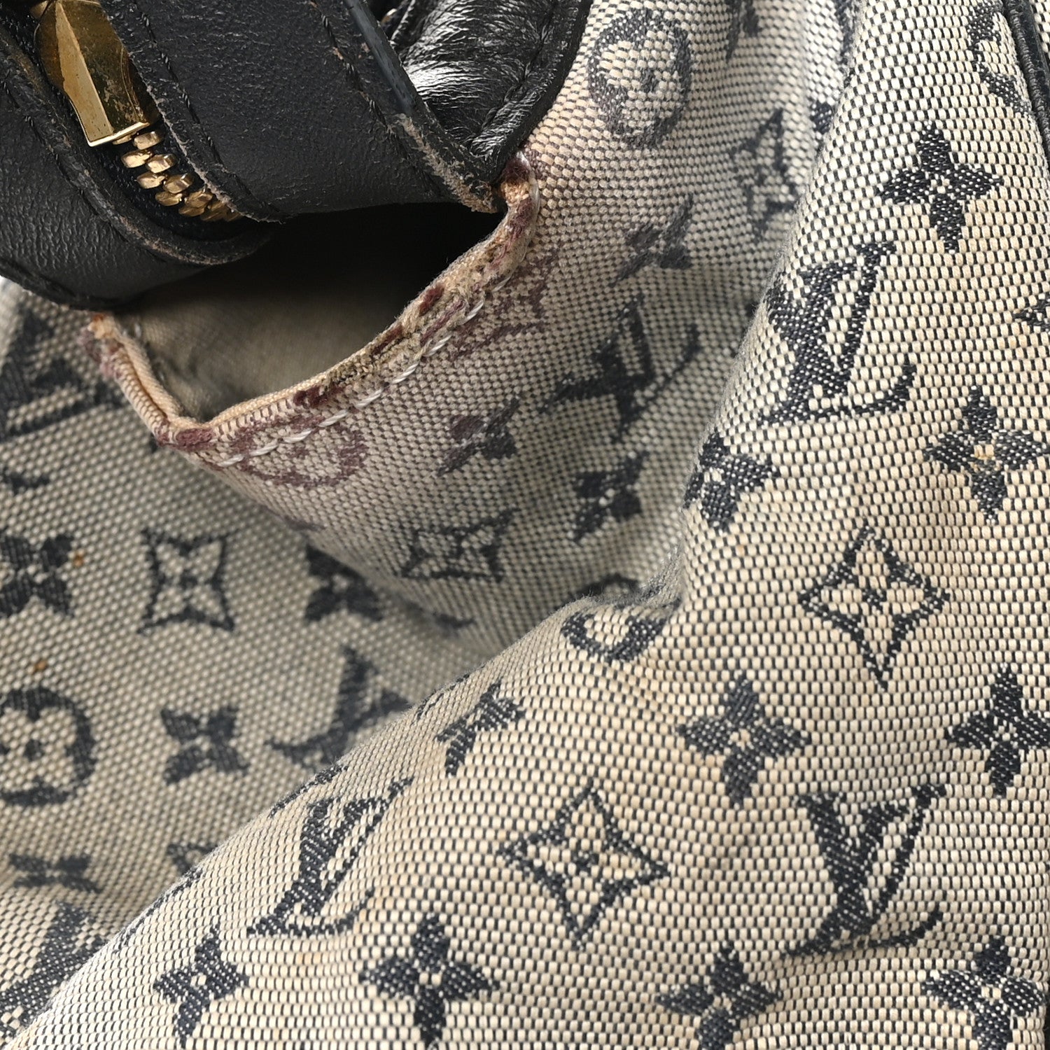 Louis Vuitton Mini Monogram Josephine GM Blue 11 of 11