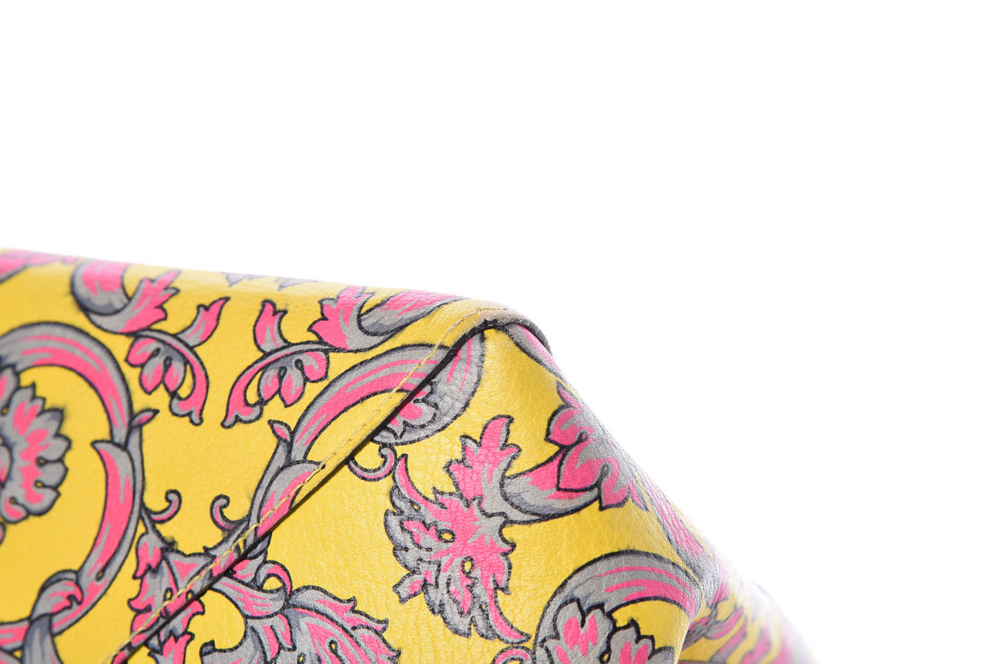 Calfskin Tales Of Spain Barroco Tote Yellow