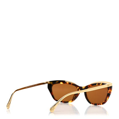 Chanel Acetate Metal Cat Eye Sunglasses 4299 Tortoise 4 of 7