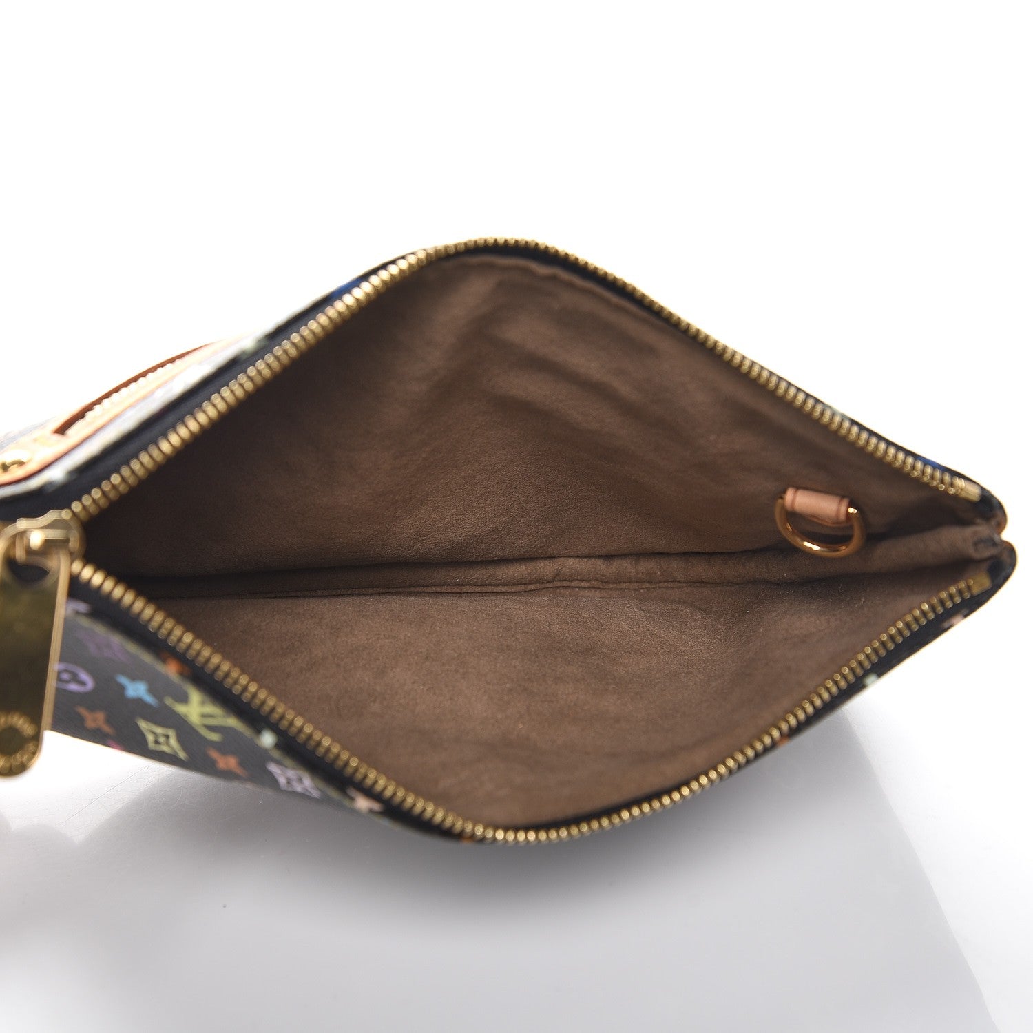 Louis Vuitton Monogram Multicolor Pochette Plate GM Black 5 of 6