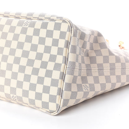 Louis Vuitton Damier Azur Neo Neverfull GM Rose Ballerine 10 of 11