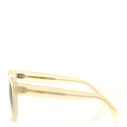 Celine Acetate Studded Round Sunglasses CL40170I White 3 of 7