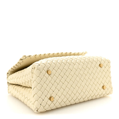 Bottega Veneta Nappa Intrecciato Patti Top Handle Bag Sea Salt 4 of 9