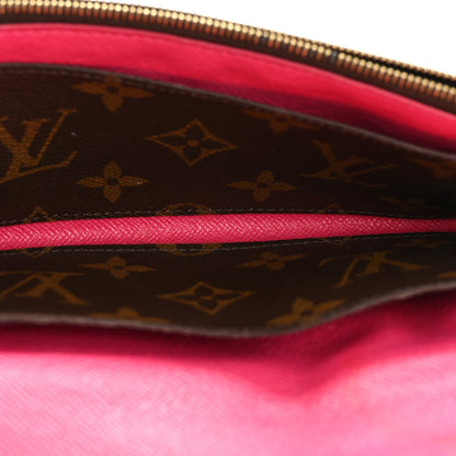 Louis Vuitton Monogram Emilie Wallet Fuchsia 5 of 11