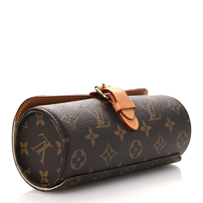 Louis Vuitton Monogram 3 Watch Travel Case 5 of 10