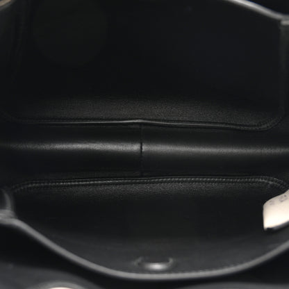 Prada Vitello Daino Soft Dynamique Hobo Talco Black 5 of 10