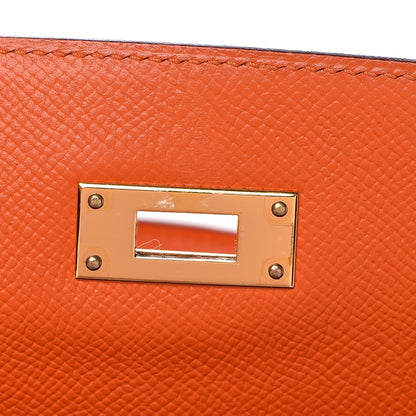 Hermes Epsom Kelly Sellier 35 Orange 24 of 37