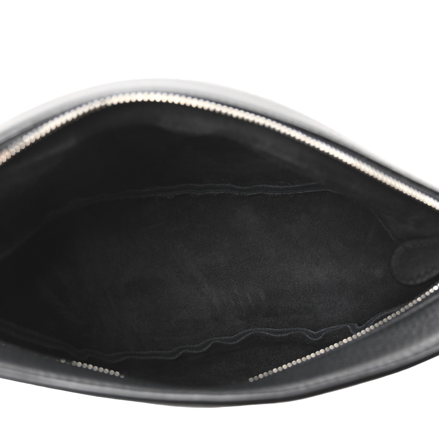 The Row Grained Calfskin Small Slouchy Banana Bag Black 5 of 9