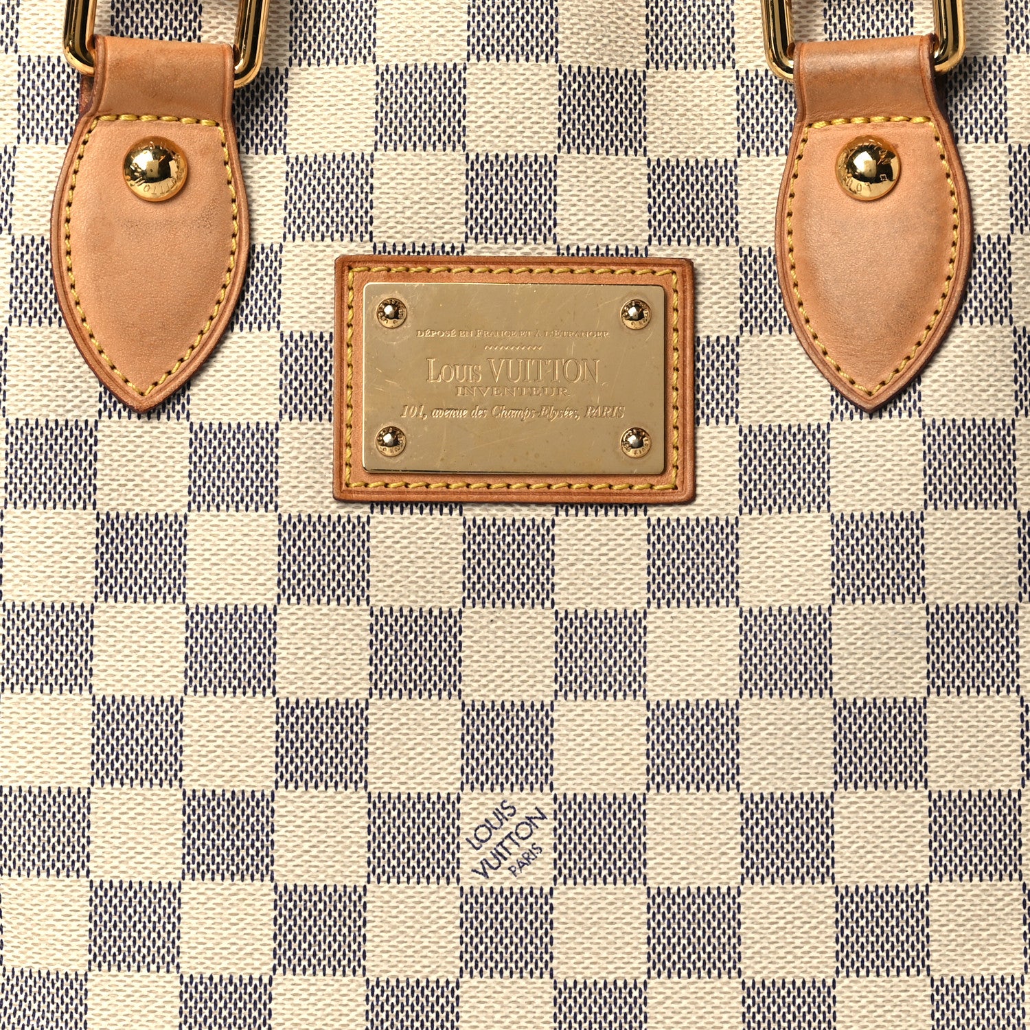 Louis Vuitton Damier Azur Hampstead PM 7 of 20