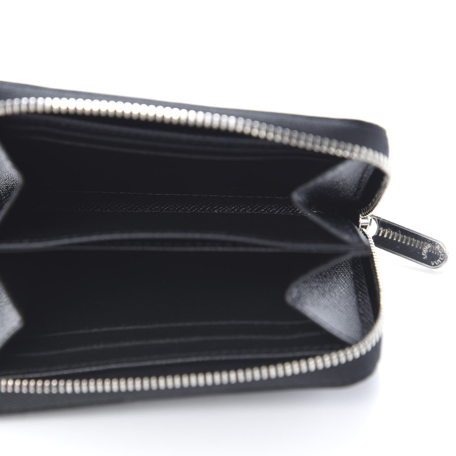 Louis Vuitton Epi Zippy Coin Purse Black 5 of 7