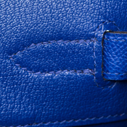 Hermes Epsom Birkin 35 Bleu Electrique 19 of 24