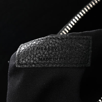 Saint Laurent Grained Calfskin Medium Souple Sac De Jour Black 15 of 29