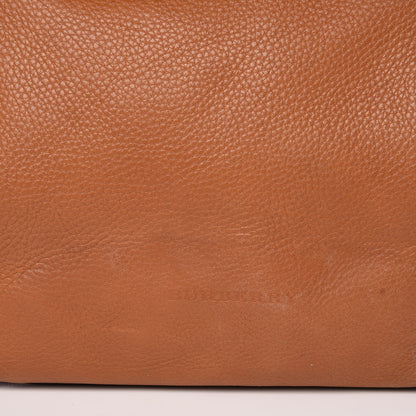 Burberry Grainy Calfskin House Check Medium Maidstone Tan 15 of 16