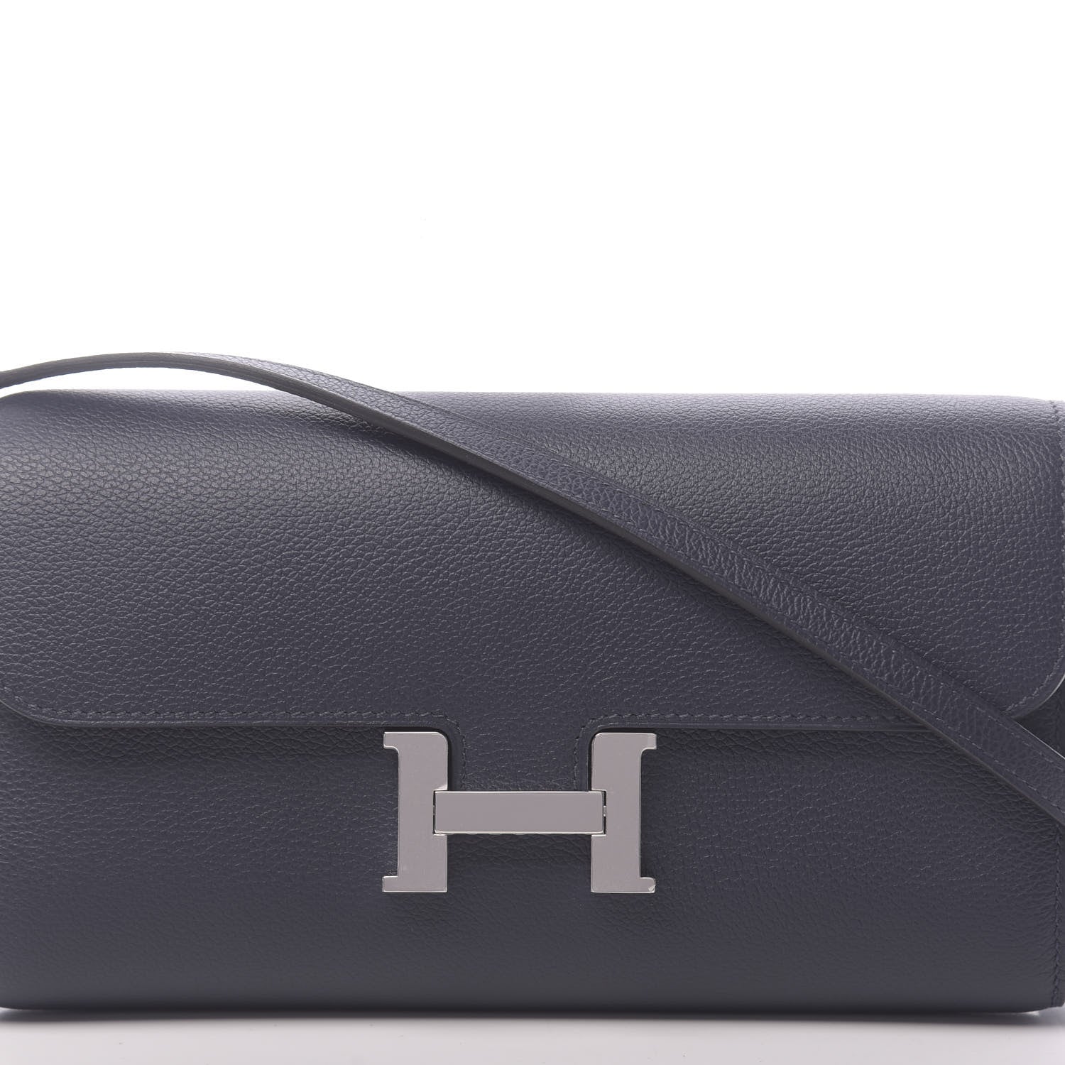 Hermes Evercolor Constance Wallet To Go Bleu Nuit 10 of 11