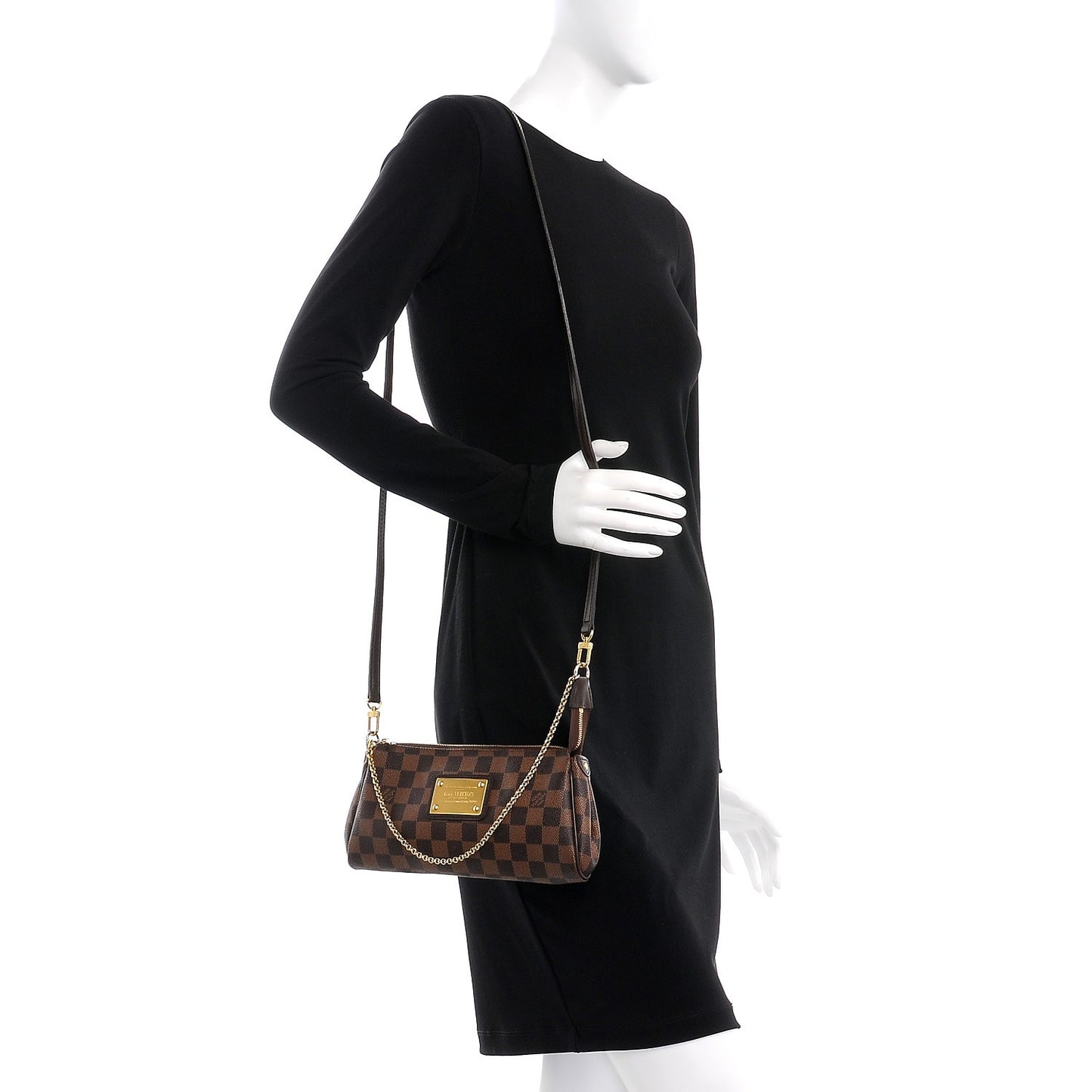 Damier Ebene Eva Clutch