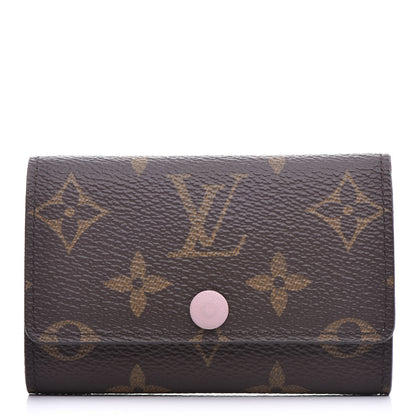 Louis Vuitton Monogram Multicles 6 Key Holder Rose Ballerine 1 of 15