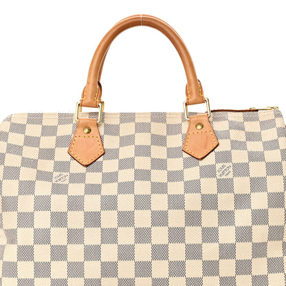 Louis Vuitton Damier Azur Speedy 30 8 of 14