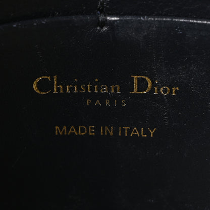Christian Dior Oblique Saddle Chain Pouch Blue 6 of 9