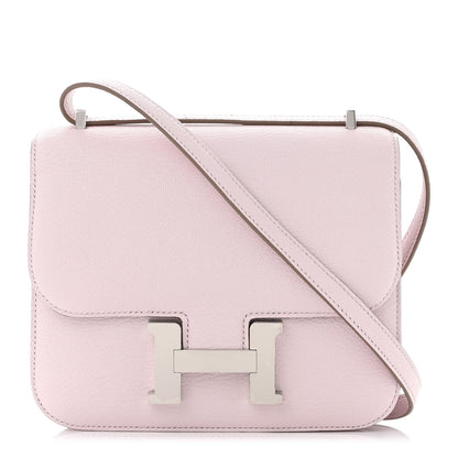 Hermes Chevre Mysore Constance 18 Mauve Pale 3 of 12