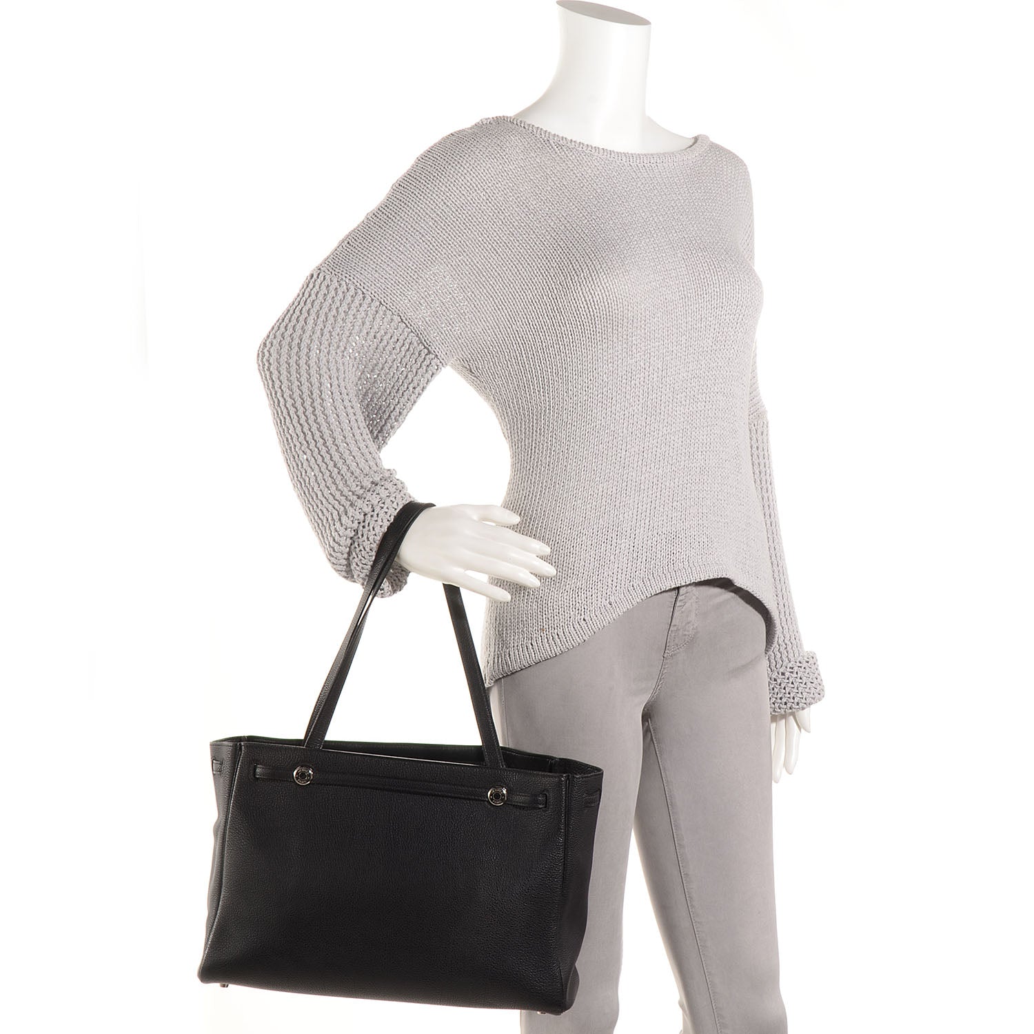 Hermes Togo Cabana Tote Black 2 of 14