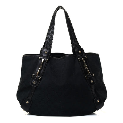 Gucci Monogram Medium Pelham Shoulder Bag Black 1 of 4