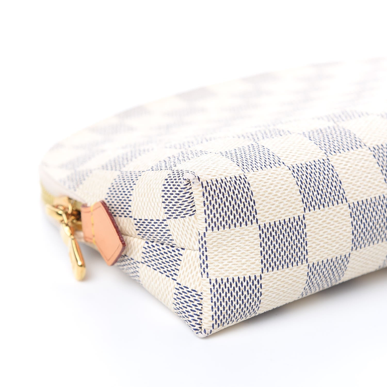 Louis Vuitton Damier Azur Cosmetic Pouch GM 7 of 9